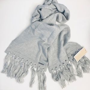 Michael Kors Fringe Knit Scarf